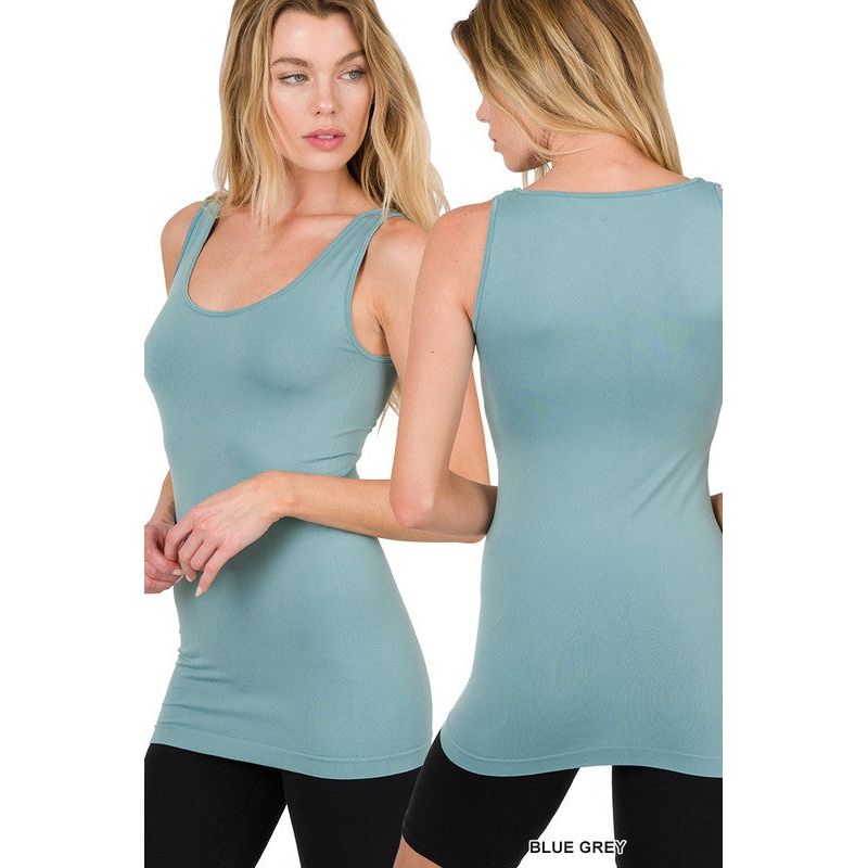 Scoop Neck Seemless Tank tops ~ 7 colors ( Now 15% off )