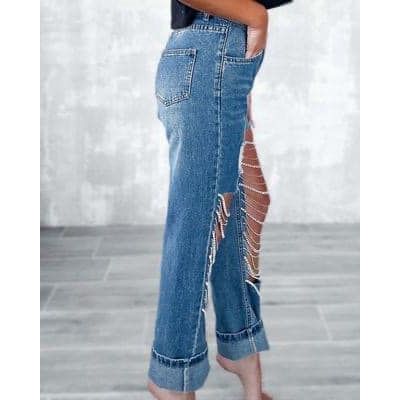 Peek a Boo Glam Jeans ( now 15% Off )