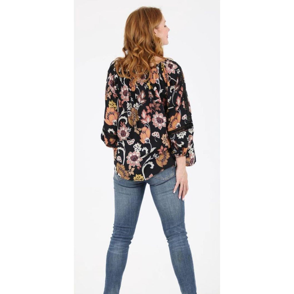 Bouquet Boho Top ( Sizes Small ~ XL ) Now 20% off