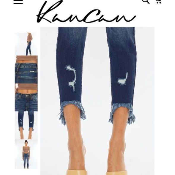 Kancan hi rise ankle skinny ~ snag your favorite jeans at 10% off