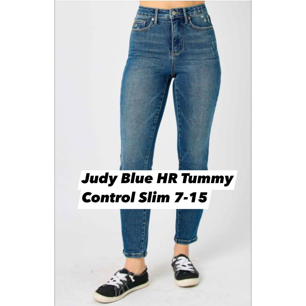 Judy Blue High Waist Tummy Control Slim