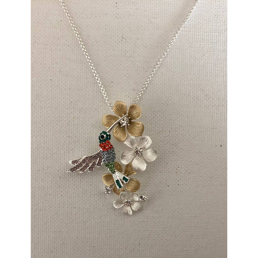Hummingbird / Colorful Necklace