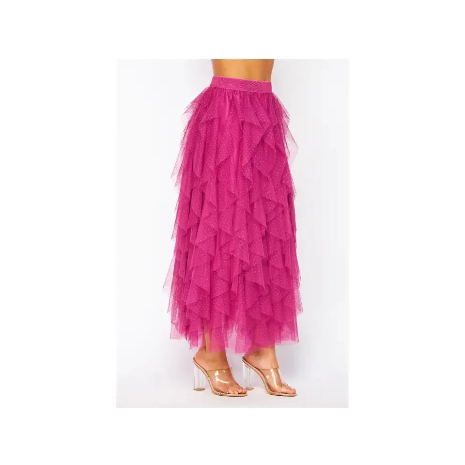 Multi layered Tulle Skirts ~ 2 colors