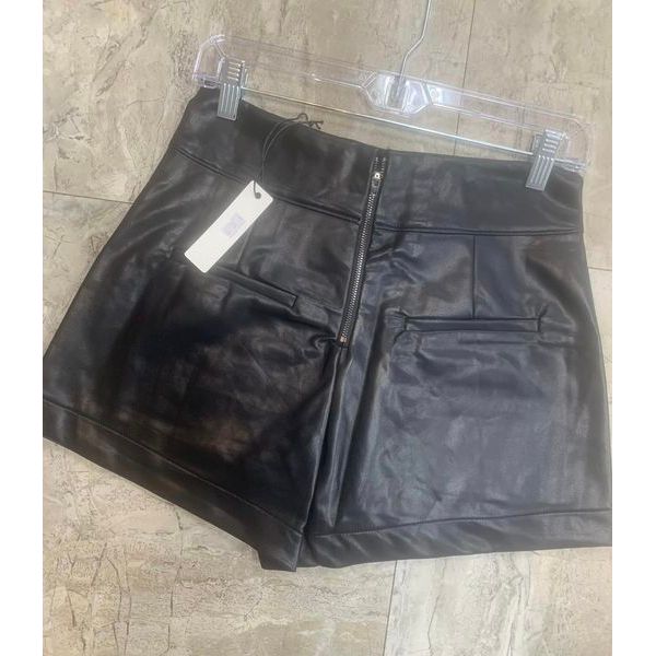 Pleather Shorts