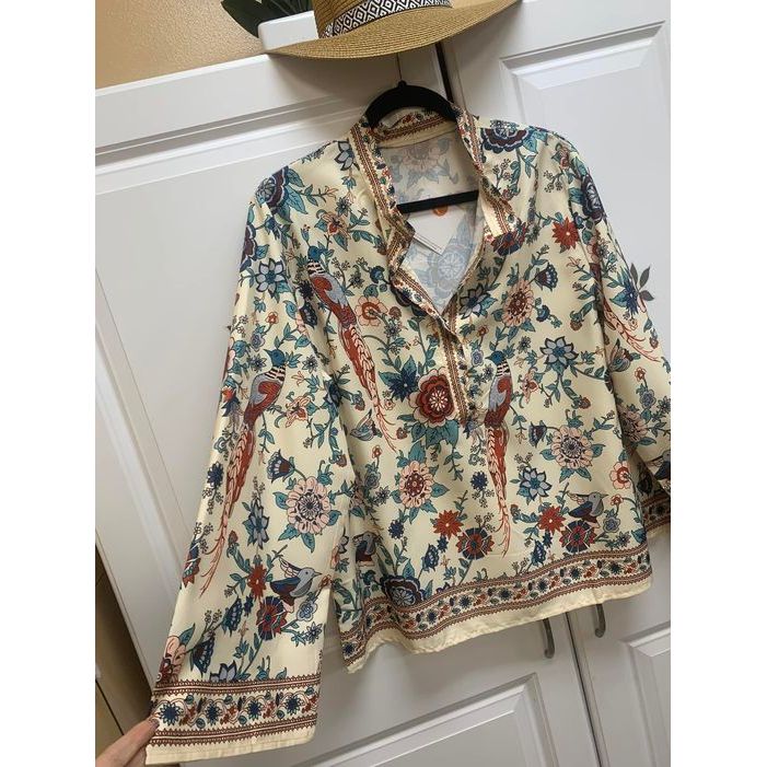 Boho Floral Top Now 50% off