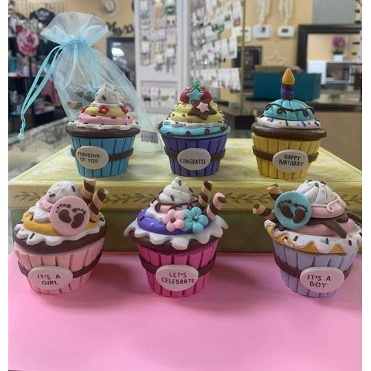 Cupcake Trinket Boxes