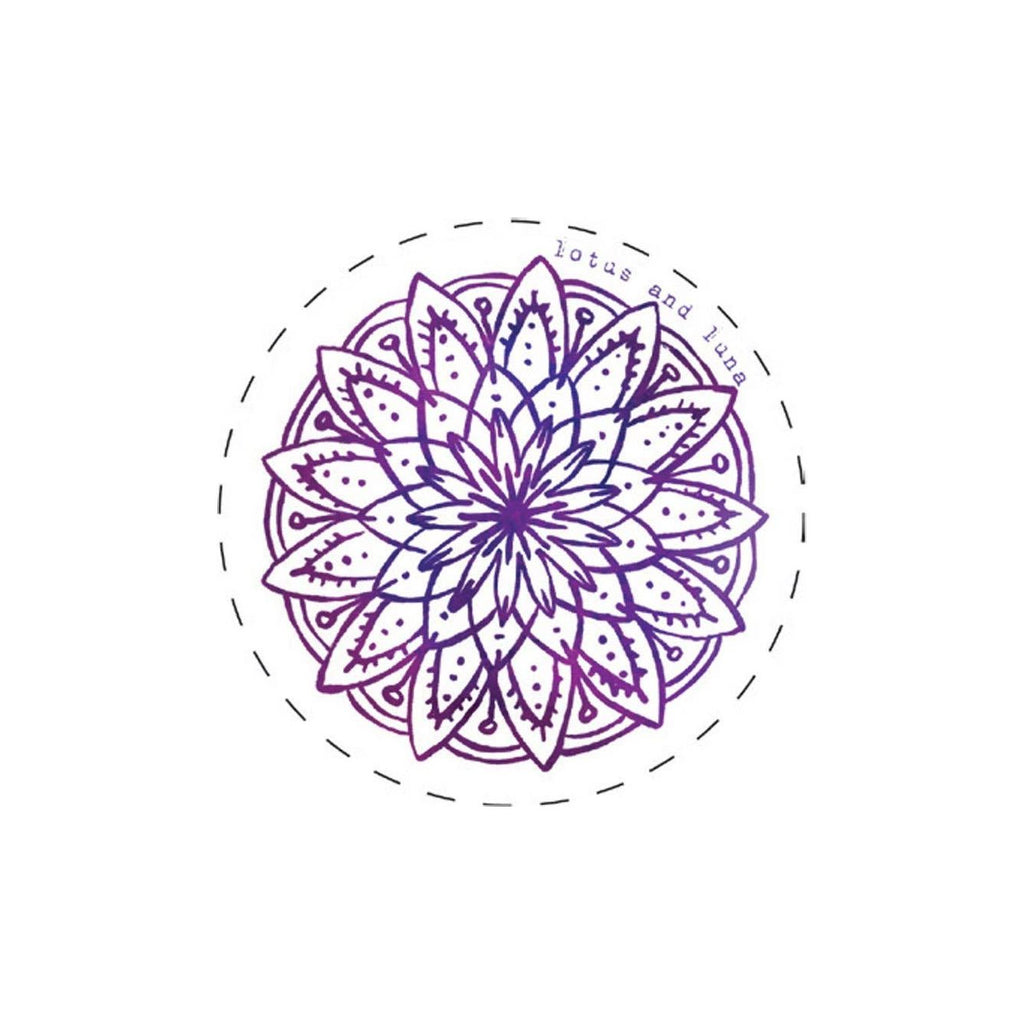 Galaxy Mandala Sticker